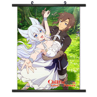 Chillin in Another World With Level 2 Super Cheat Powers 01 Wall Scroll