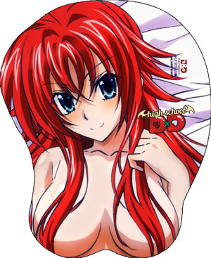 High School DxD Rias Gremory V3 Breast Oppai Mousepad