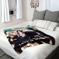 Kaguya-Sama Love is War Throw Blanket 01
