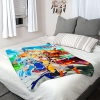 Konosuba Throw Blanket 01