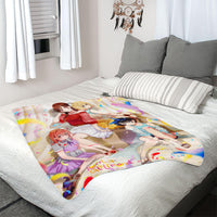 Rent a Girlfriend Throw Blanket 01