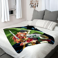 The Rising of the Shield Hero Throw Blanket 01