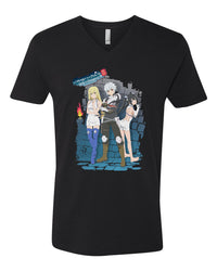 Is it Wrong to Try and Pick up Girls in a Dungeon 01 V-Neck T-Shirt