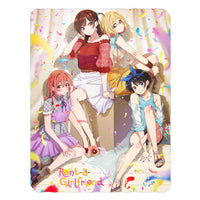 Rent a Girlfriend Throw Blanket 01