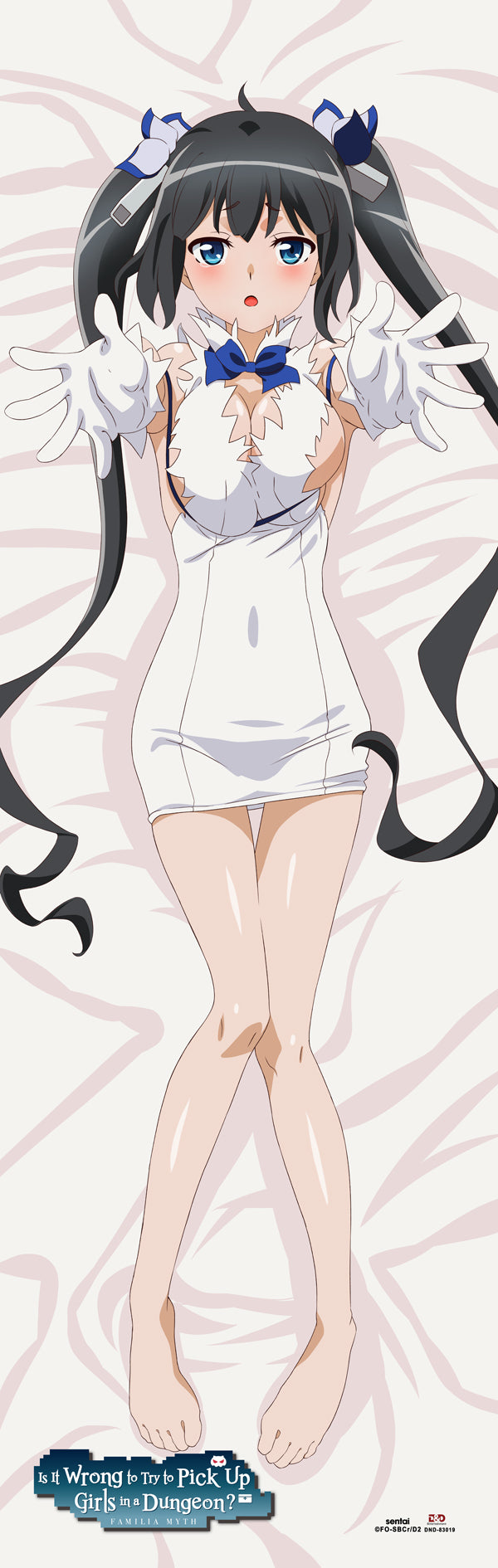 Is it Wrong to Try and Pick Up Girls in a Dungeon Hestia Body Pillow/Dakimakura