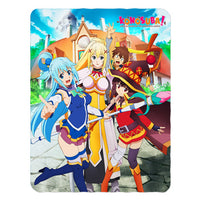 Konosuba Throw Blanket 01