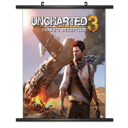 Uncharted 3 Wall Scroll 01