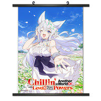 Chillin in Another World With Level 2 Super Cheat Powers 02 Wall Scroll