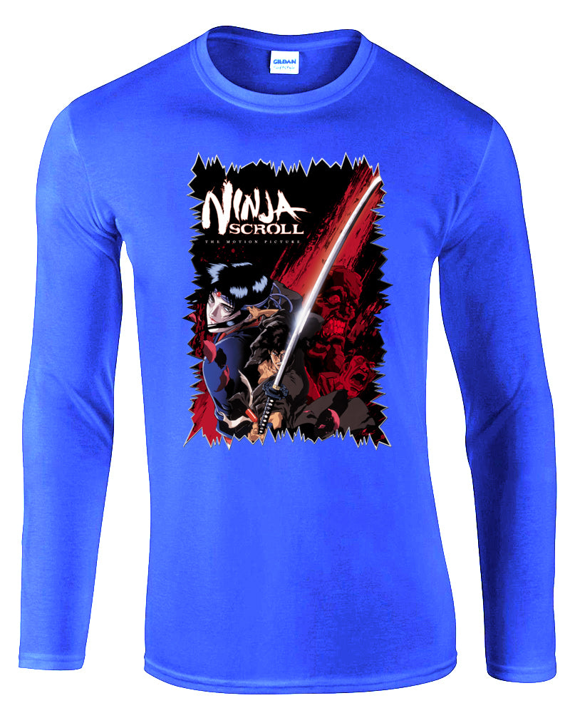 Ninja Scroll 01 Long Sleeve T-Shirt
