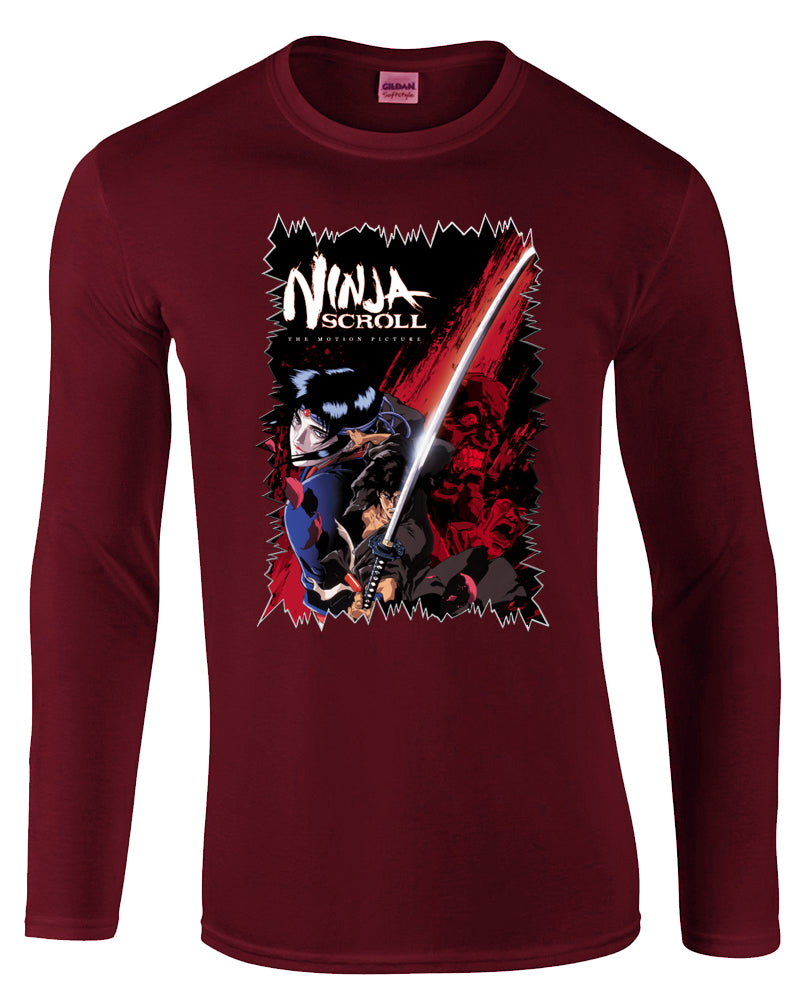Ninja Scroll 01 Long Sleeve T-Shirt