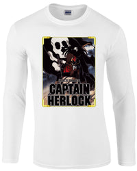 Captain Harlock Victory's End Long Sleeve T-Shirt