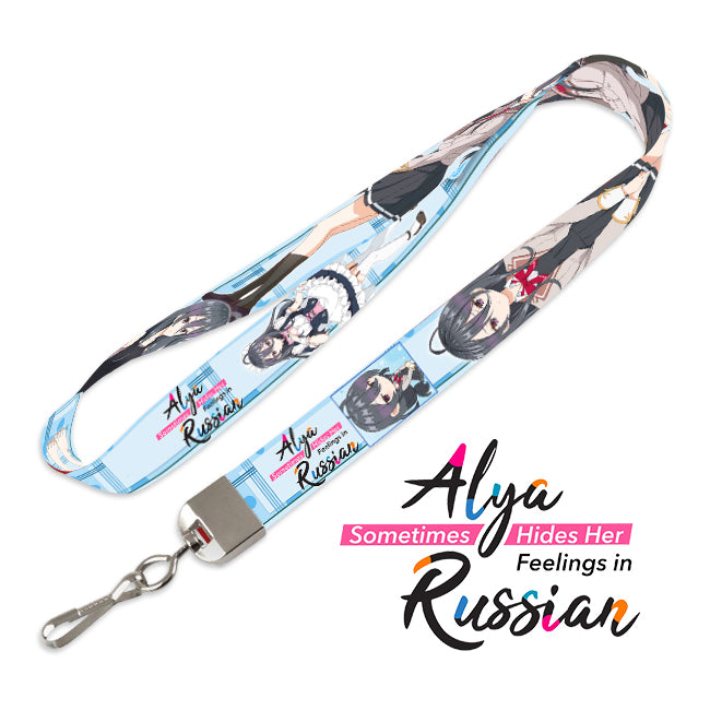 Alya Sometimes Hides Her Feelings in Russian Lanyard Featuring Ayano