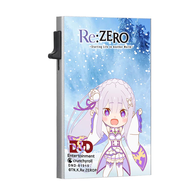 [Pre-Order] Re:Zero 01 Carbon Fiber Slim Wallet (Ship Date 8-5-2024)