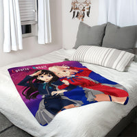 Lycoris Recoil Throw Blanket