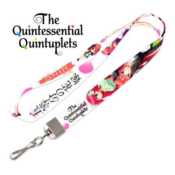 [Pre -Order 8-15-2025] The Quintessential Quintuplets Nino Nakano Lanyard