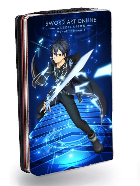 Sword Art Online Alicization War of Underworld Kirito Slim Wallet