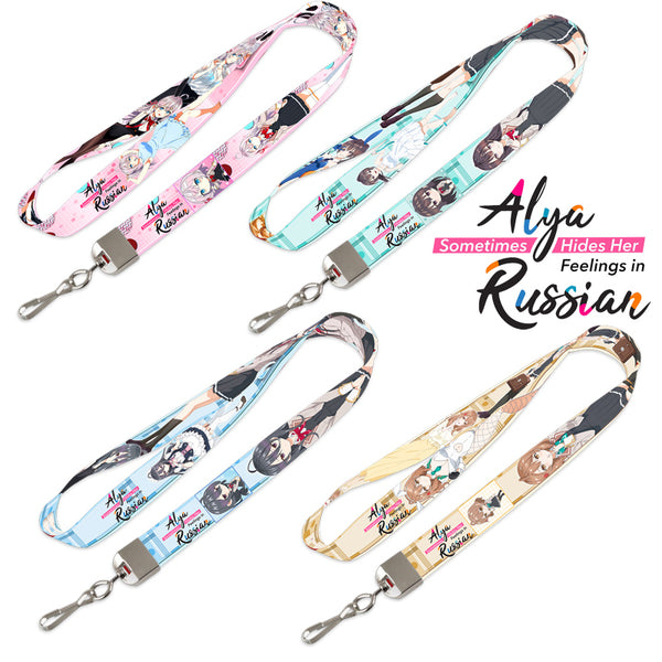 Alya Sometimes Hides Her Feelings in Russian Lanyard Set (Featuring Alya,Ayano,Maria,Yuki)