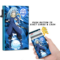 That Time I Got Reincarnated as a Slime Rimuru Slim Wallet with Cash Strap/Air Tag Support