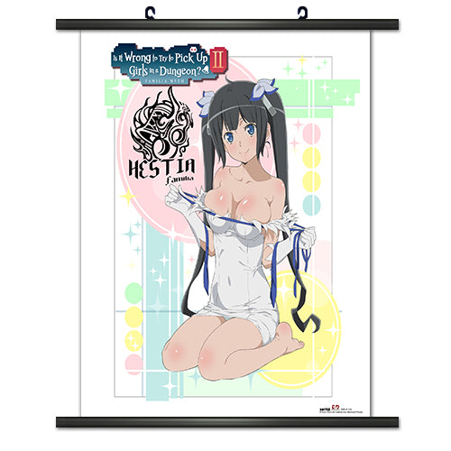 Is it Wrong to Try and Pick up Girls in a Dungeon 06 Wall Scroll