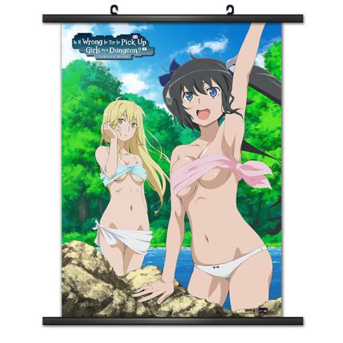 Is it Wrong to Try and Pick up Girls in a Dungeon 04 Wall Scroll
