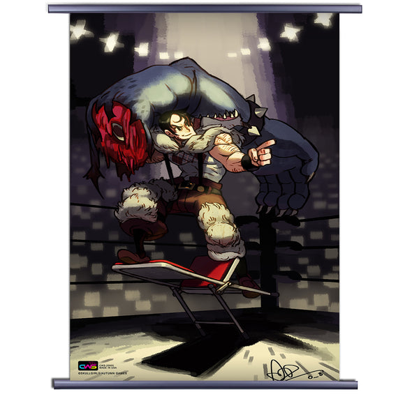 Skullgirls 01 Wall Scroll