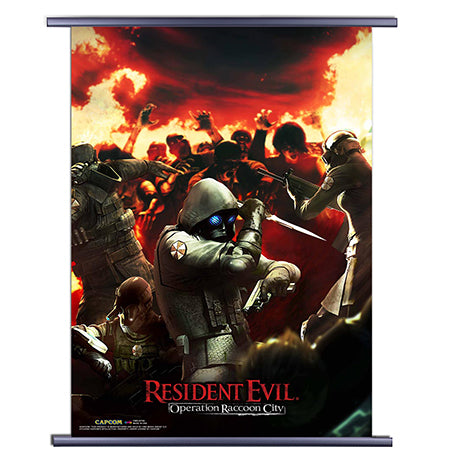 Resident Evil 02 Wall Scroll