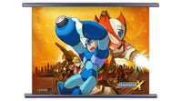 Mega Man X Zero and X Wall Scroll