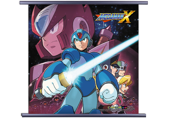 Mega Man X Battle Ready Wall Scroll