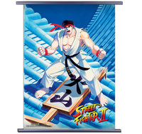 Street Fighter 2 Champion Edition Ryu Wall Scroll