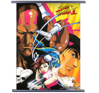 Street Fighter Group Wall Scroll