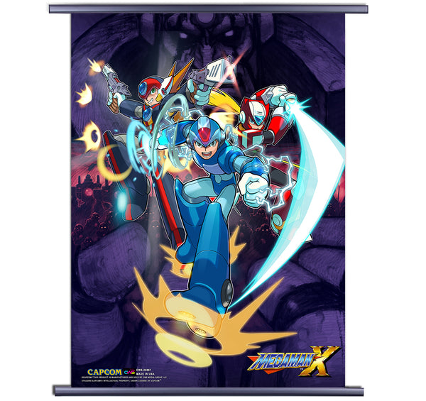 Mega Man X Sigma's Wrath Wall Scroll