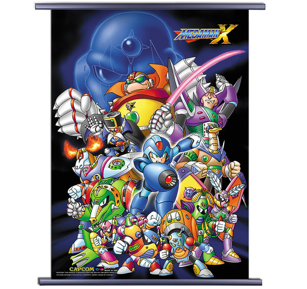 Mega Man X Dawn of War Wall Scroll