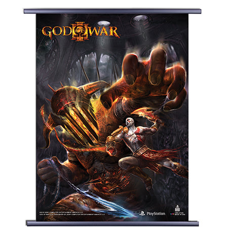 God of War 3 Key Art 4 Wall Scroll