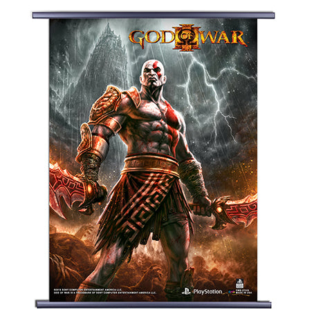 God of War 3 Key Art 5 Wall Scroll