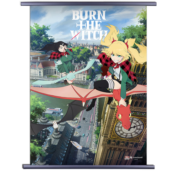 Burn the Witch 01 Wall Scroll