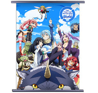 That Time I Got Reincarnated as a Slime Group Key Art Wall Scroll