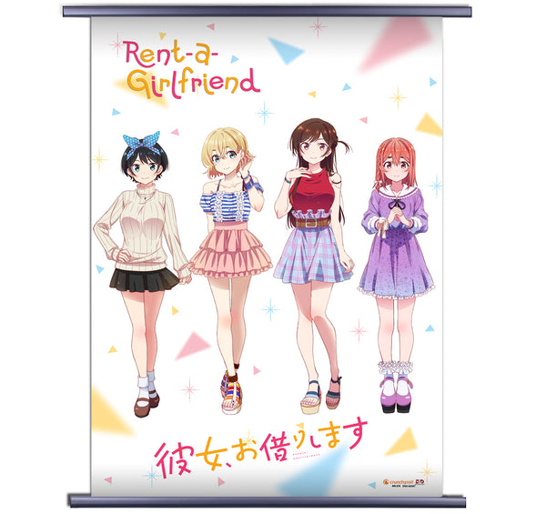 Rent a Girlfriend - Choose a Girlfriend Wall Scroll