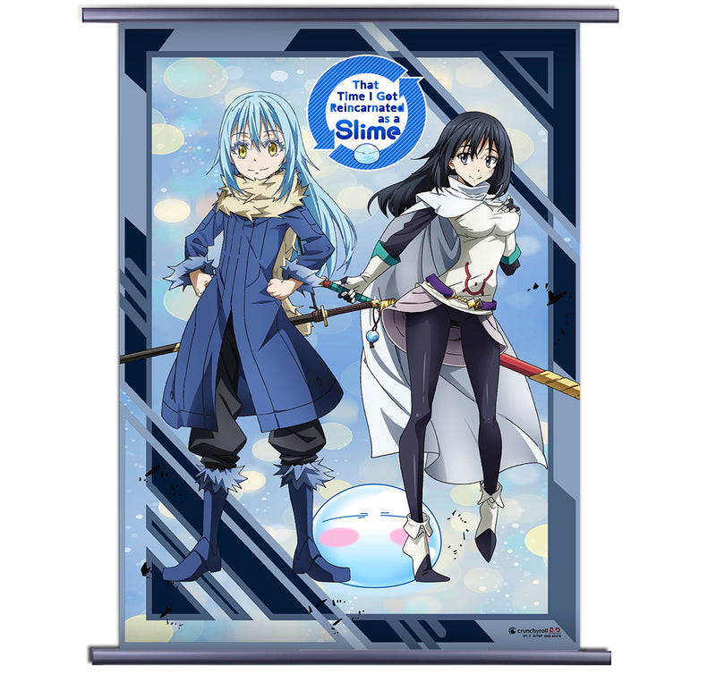 Shizu Mask Rimuru That Time I Got Reincarnated as a Slime Rimuru and Shizu Wall Scroll ...
