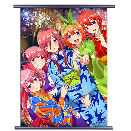 The Quintessential Quintuplets 03 Wall Scroll