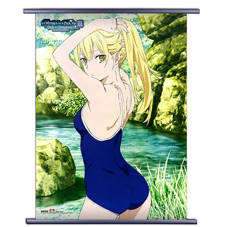 Is it Wrong to Try and Pick up Girls in a Dungeon 11 Wall Scroll